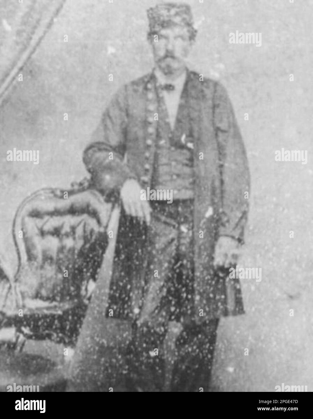 Photograph of Maurice Wagg (1840-1923) Medal of Honor winner c1863 Stock Photo