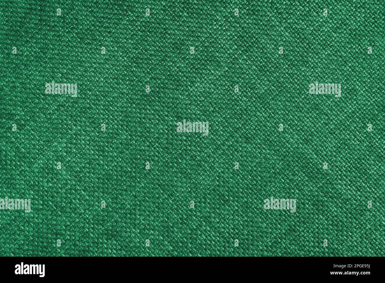 Jacquard woven upholstery, green coarse fabric texture with diagonal
