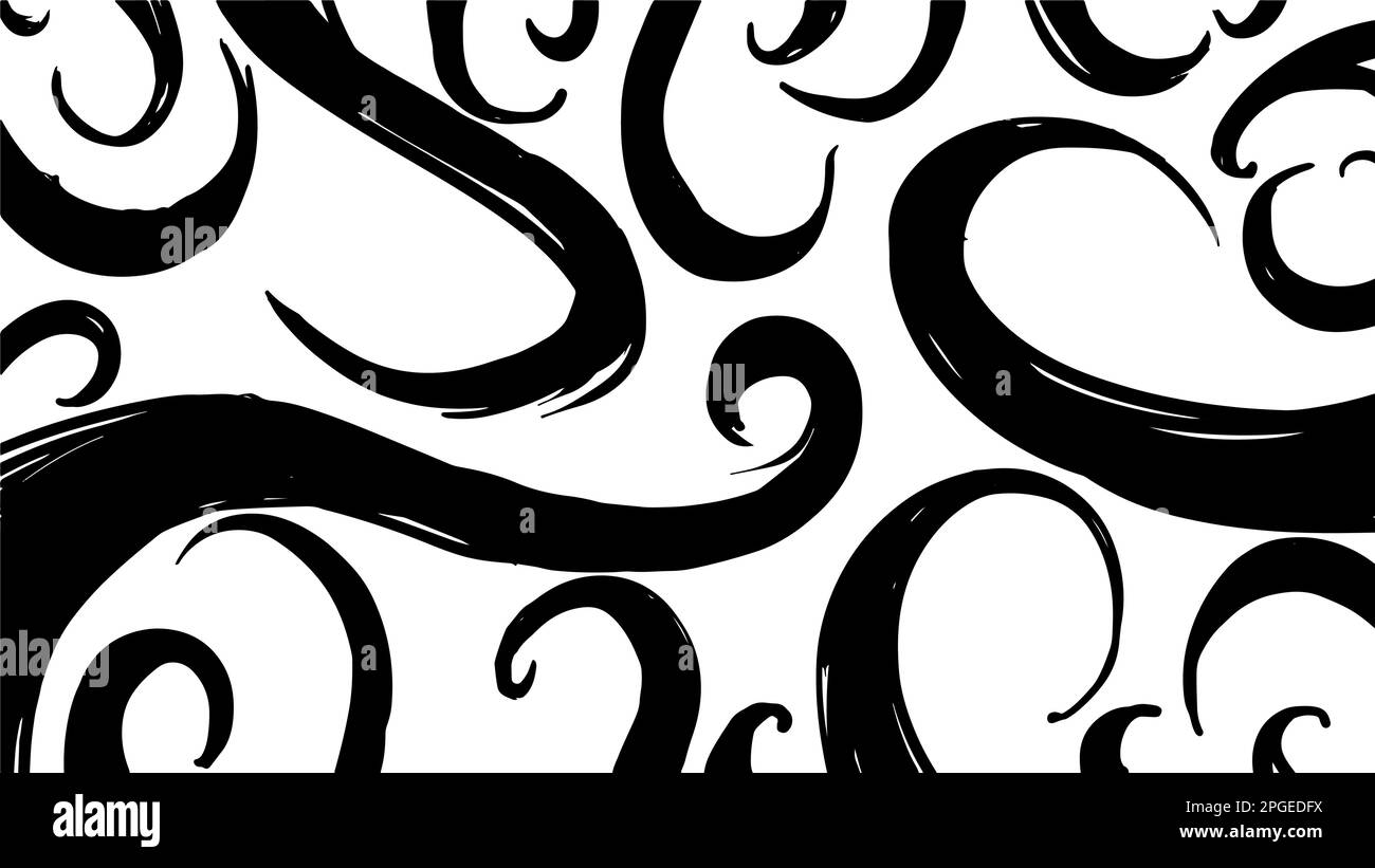 Tentacle alien monster Stock Vector Images Alamy