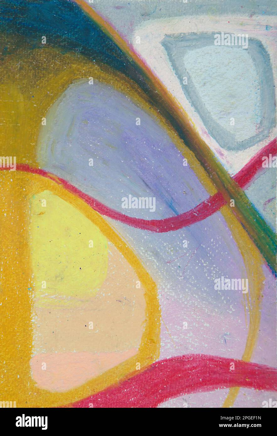 Oil pastel painting hi-res stock photography and images - Alamy