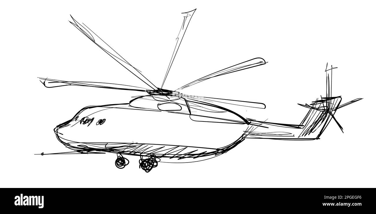 Combat transport helicopter Black and White Stock Photos & Images - Alamy