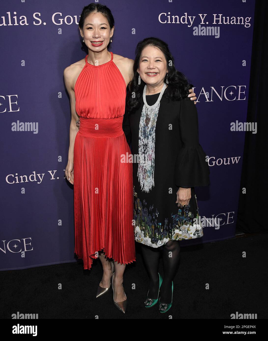 (LR) Lee and Julia S. Gouw at the CAPE Presents RADIANCE Gala