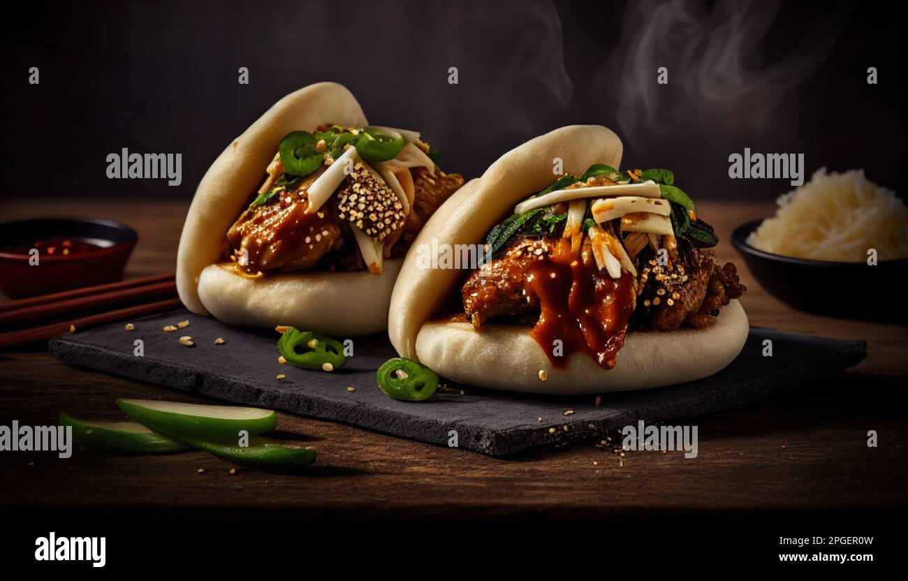 Hoisin sauce pork belly hi-res stock photography and images - Alamy