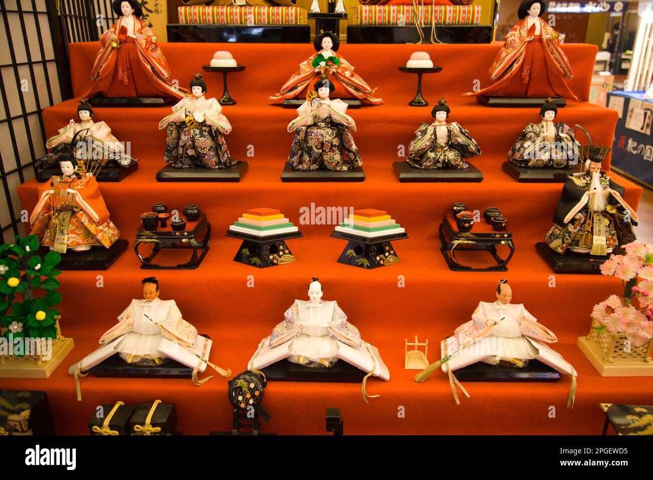 Japan, Tokyo, dolls, puppets Stock Photo Alamy