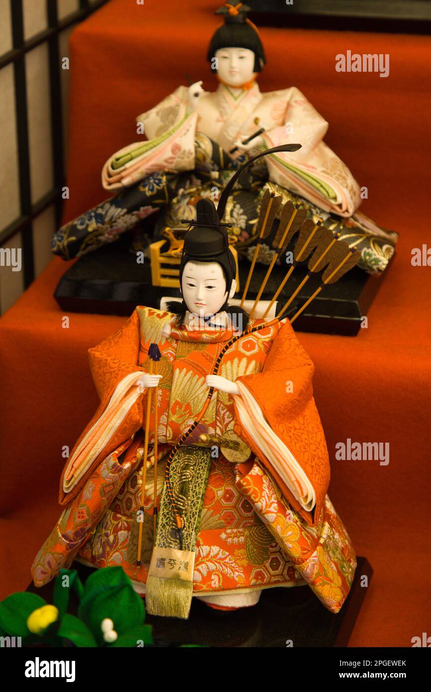 Japan, Tokyo, dolls, puppets Stock Photo Alamy