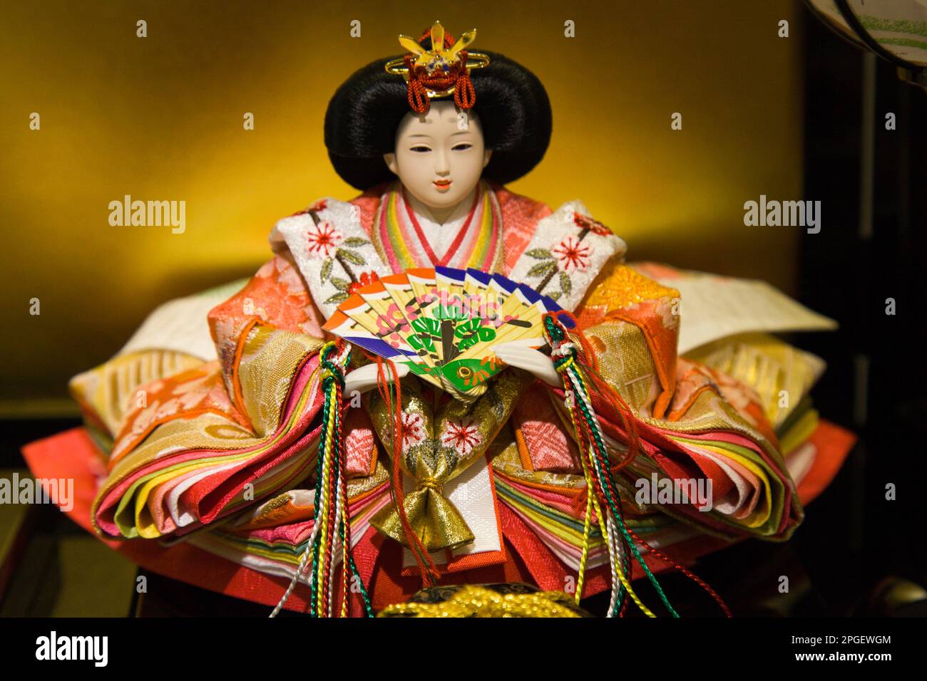 Japan, Tokyo, dolls, puppets, Hina Matsuri, girls festival, Stock Photo