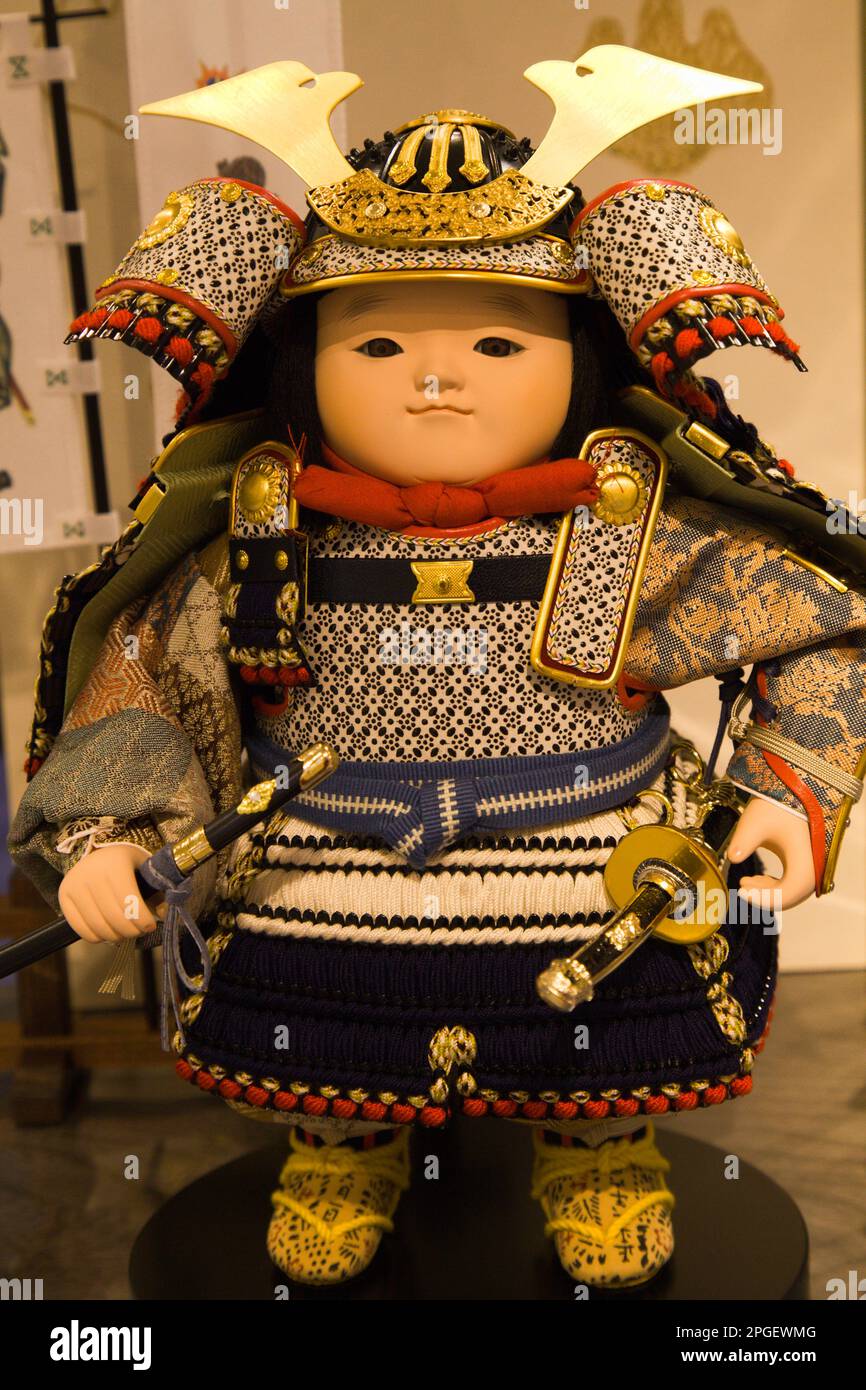 Japan, Tokyo, doll, Kodomo no hi, boys festival Stock Photo - Alamy