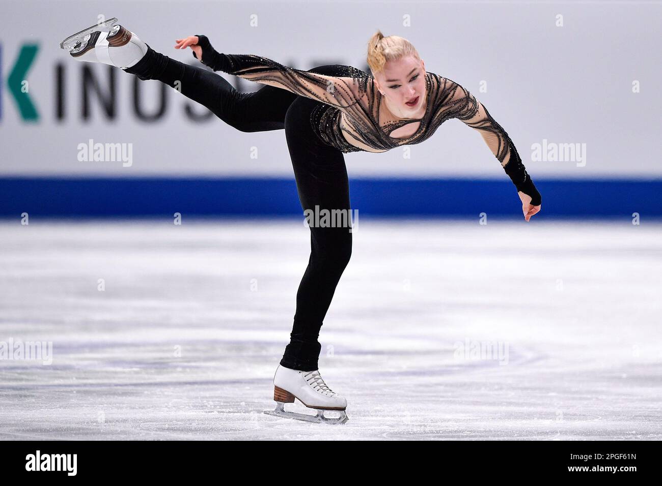SAITAMA, JAPAN MARCH 22 Amber Glenn of USA competes in the Women's