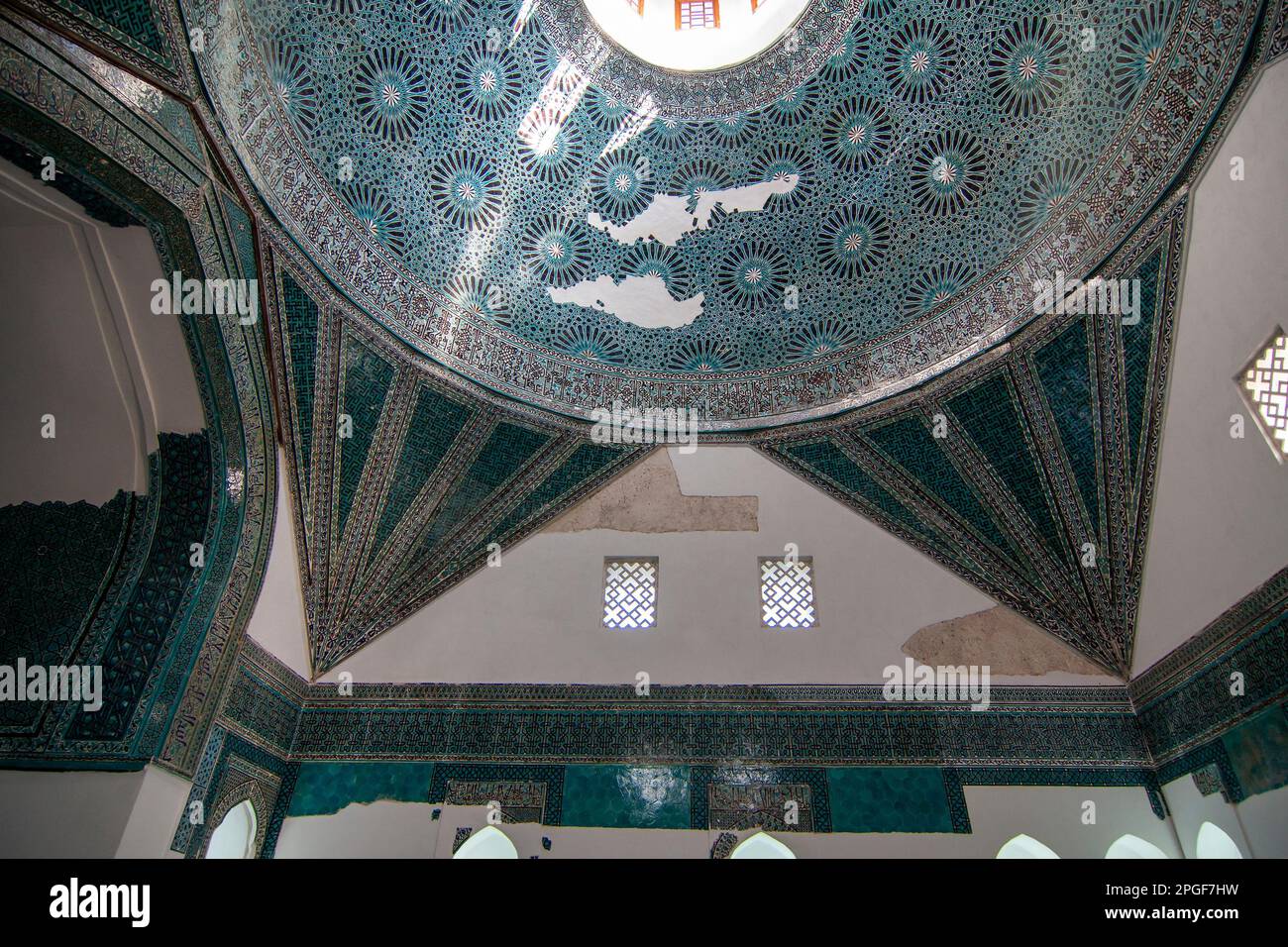 inside the Karatay Madrasa in Konya,  Turkey Stock Photo