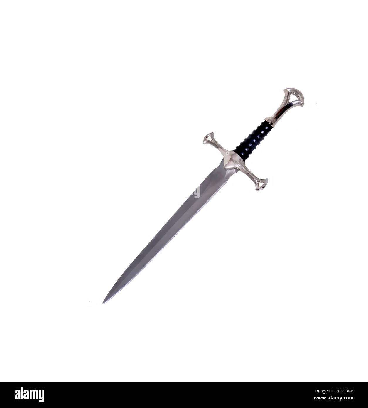 Edged weapon dirk isolated over a white background Stock Photo Alamy