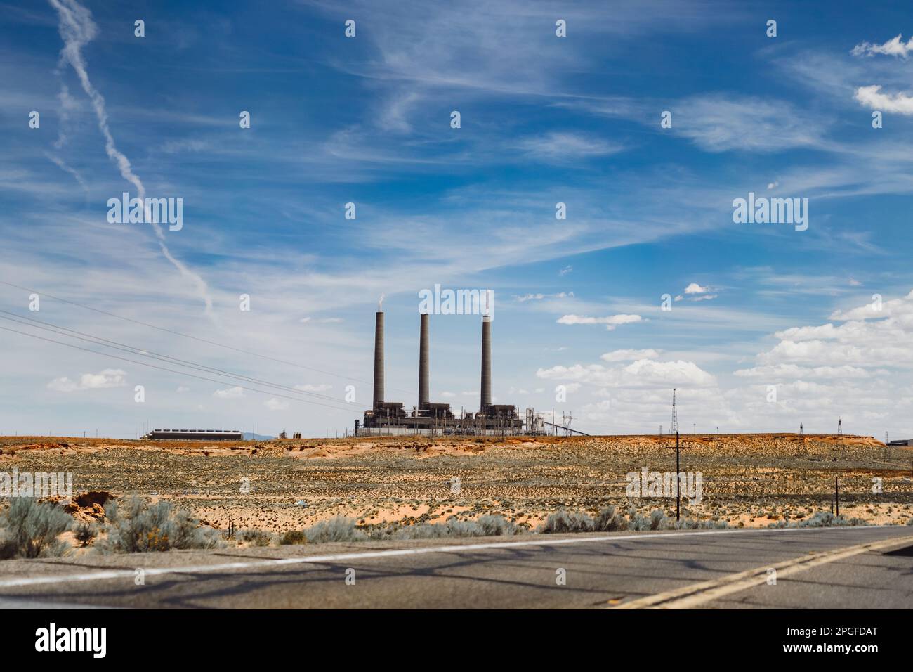 Arizona desert landscape USA Arizona Stock Photo - Alamy