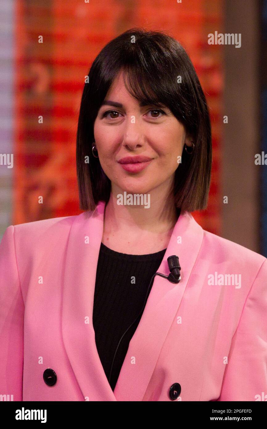 Rome, Italy. 22nd Mar, 2023. Rome, Rai ex Teulada studios, TV show ...