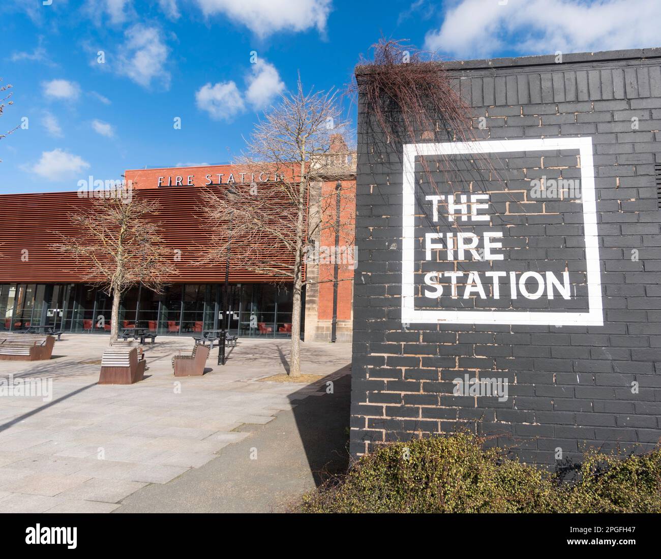 The Fire Station performance venue in Sunderland, north east England