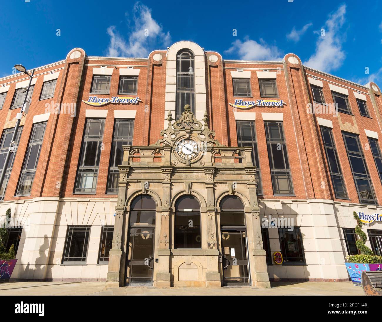 Hays Travel headquarters building in Sunderland, north east England, UK