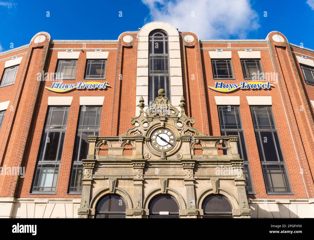 Hays Travel agents headquarters building in Sunderland, north east