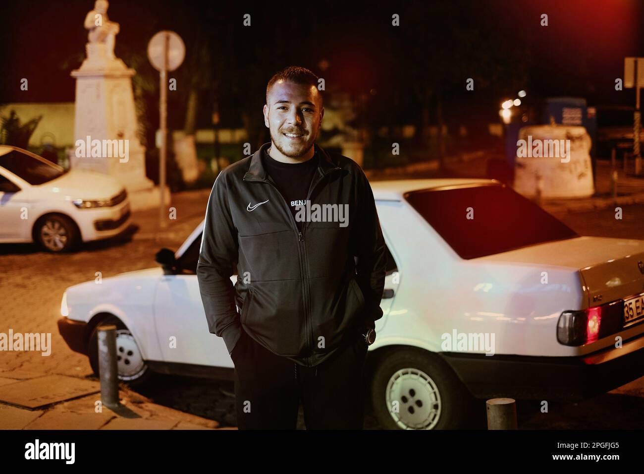 Izmir, Izmir, Turkiye. 22nd Mar, 2023. These vehicles, which are the stars of the 90s from subculture to families, are still a symbol of expression and rebellion, as well as being a vehicle for some members of the society in Turkey''¦ Mr Oguz; the young person in the photo, loves his vehicle very much. He cleans it every evening after daily use in Bornova district of Izmir''¦ The Tofas Murat 131, Sahin, Dogan, and Kartal are Turkish versions of the old Fiat 131 (older models) automobile made in the Turk Otomobil Fabrikasi A.S. factory in Bursa, Turkey. While dogan means ''falcon'' in Turkish, Stock Photo