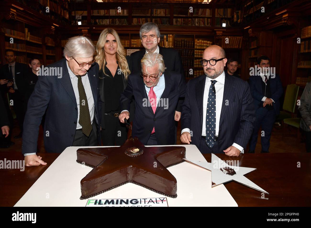 Vittorio sgarbi and sabrina colle hi-res stock photography and images - Alamy