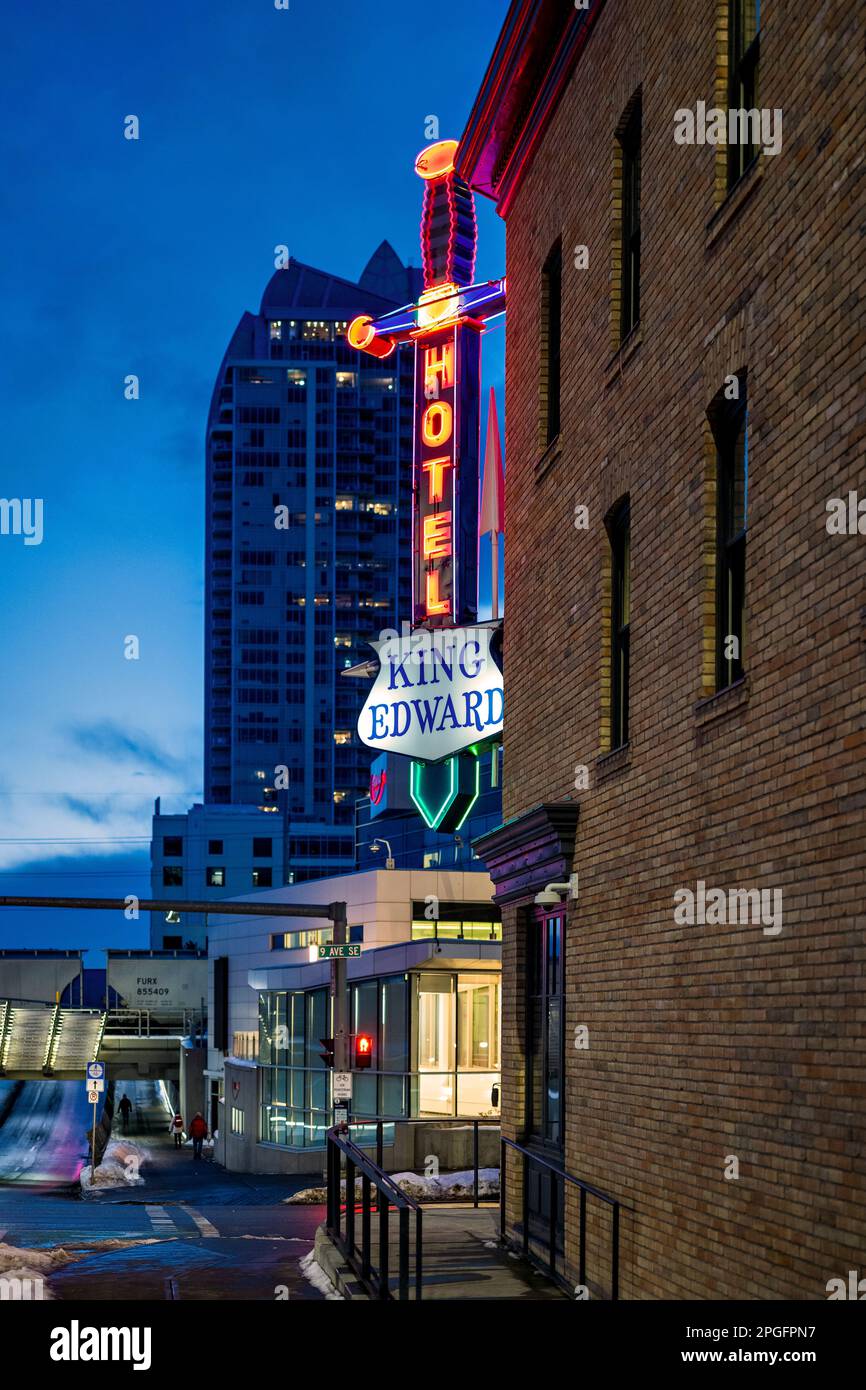 King Edward Hotel, Calgary, Alberta, Canada Stock Photo Alamy