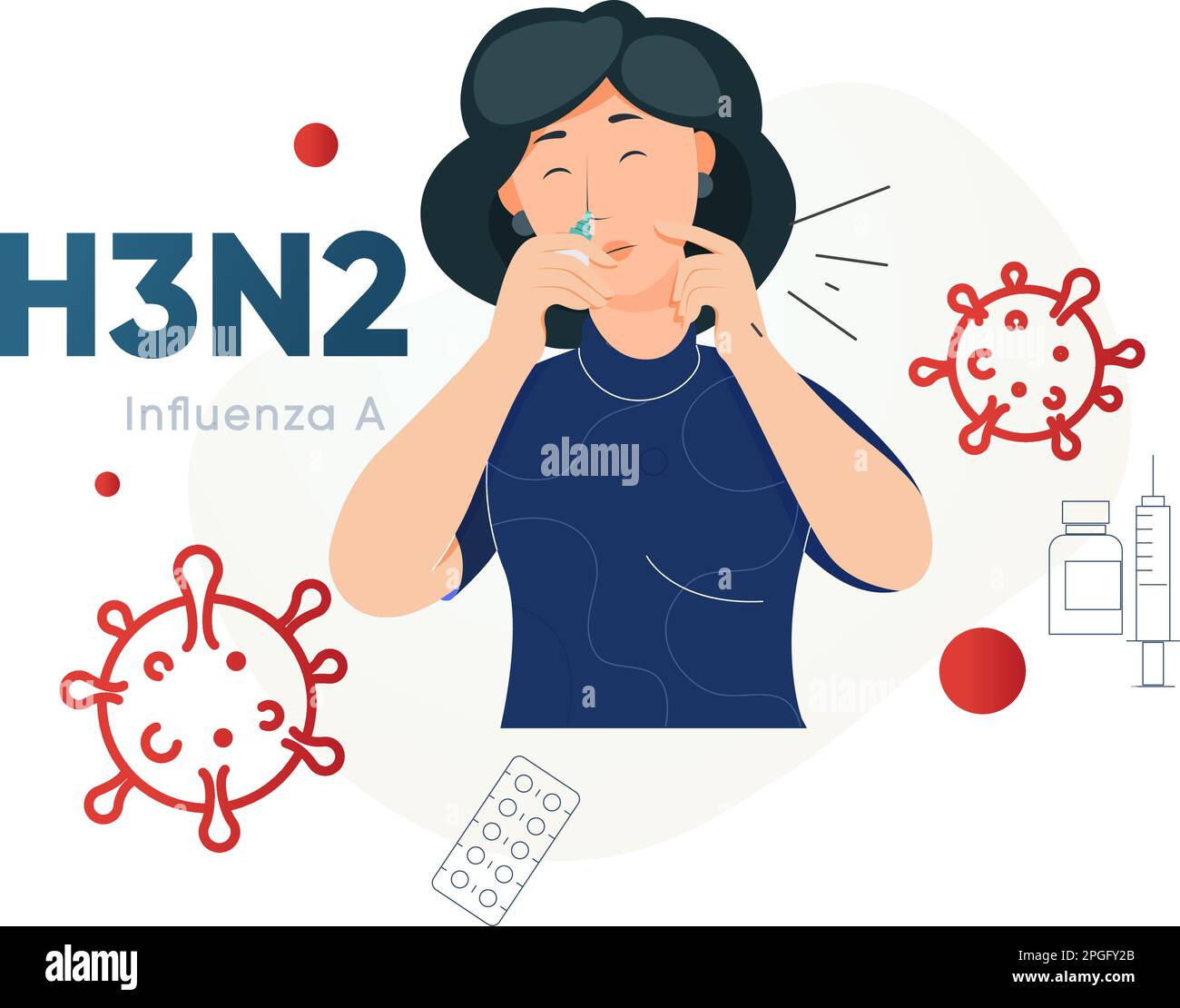 H3n2 influenza virus hi-res stock photography and images - Alamy