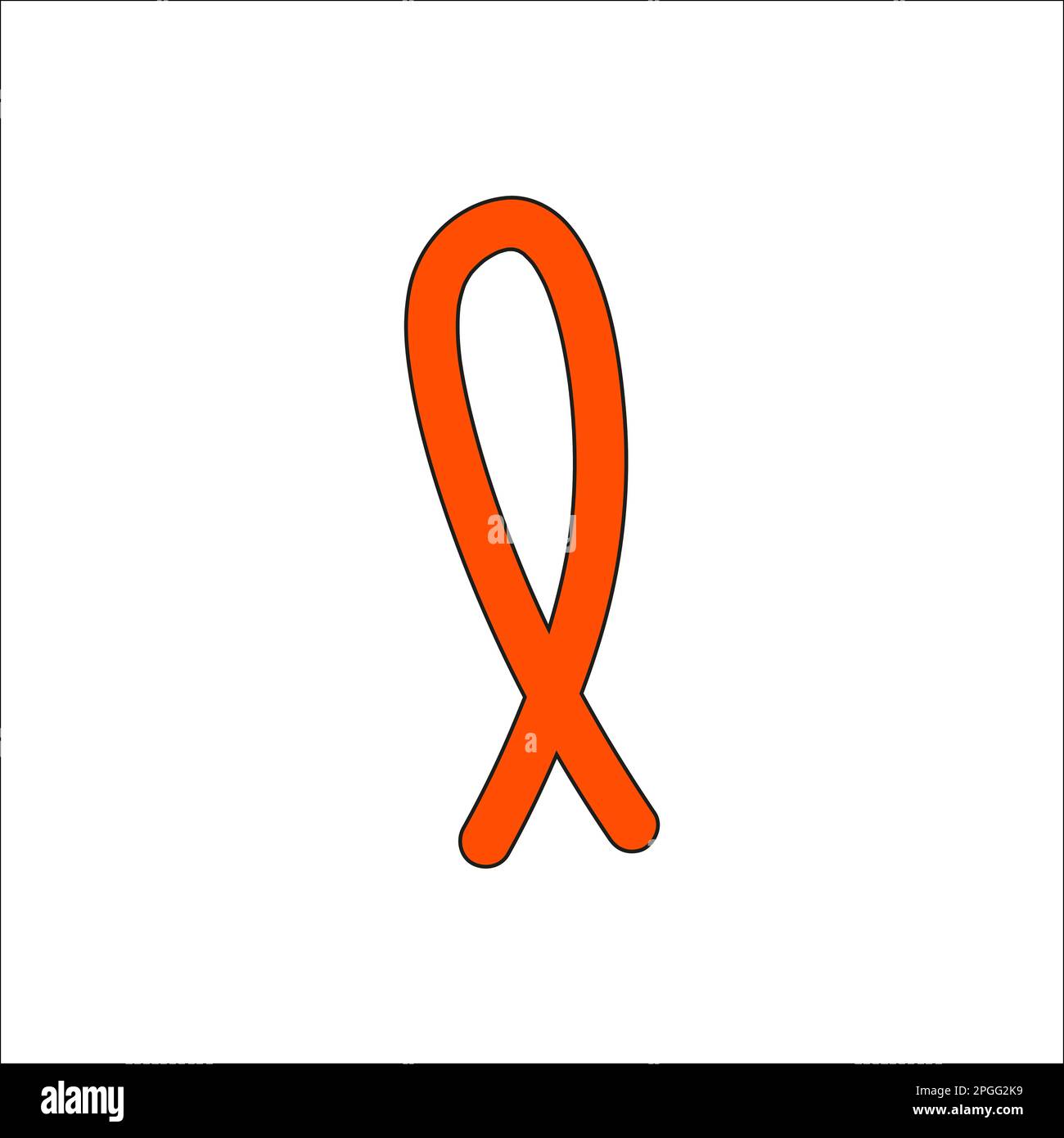 Symbol of feminism Ribbon. Women's Rights Day. International Women's