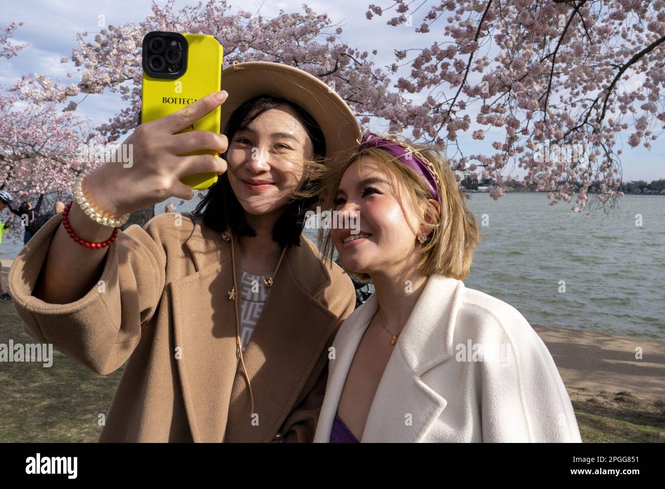 Washington, United States. 22nd Mar, 2023. Vivian Jhang and Zoey Li(04)