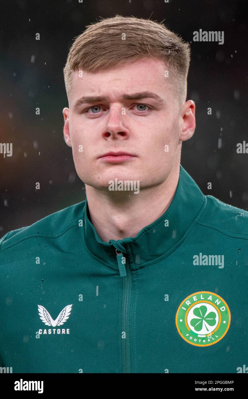 Evan ferguson with ball hires stock photography and images Alamy