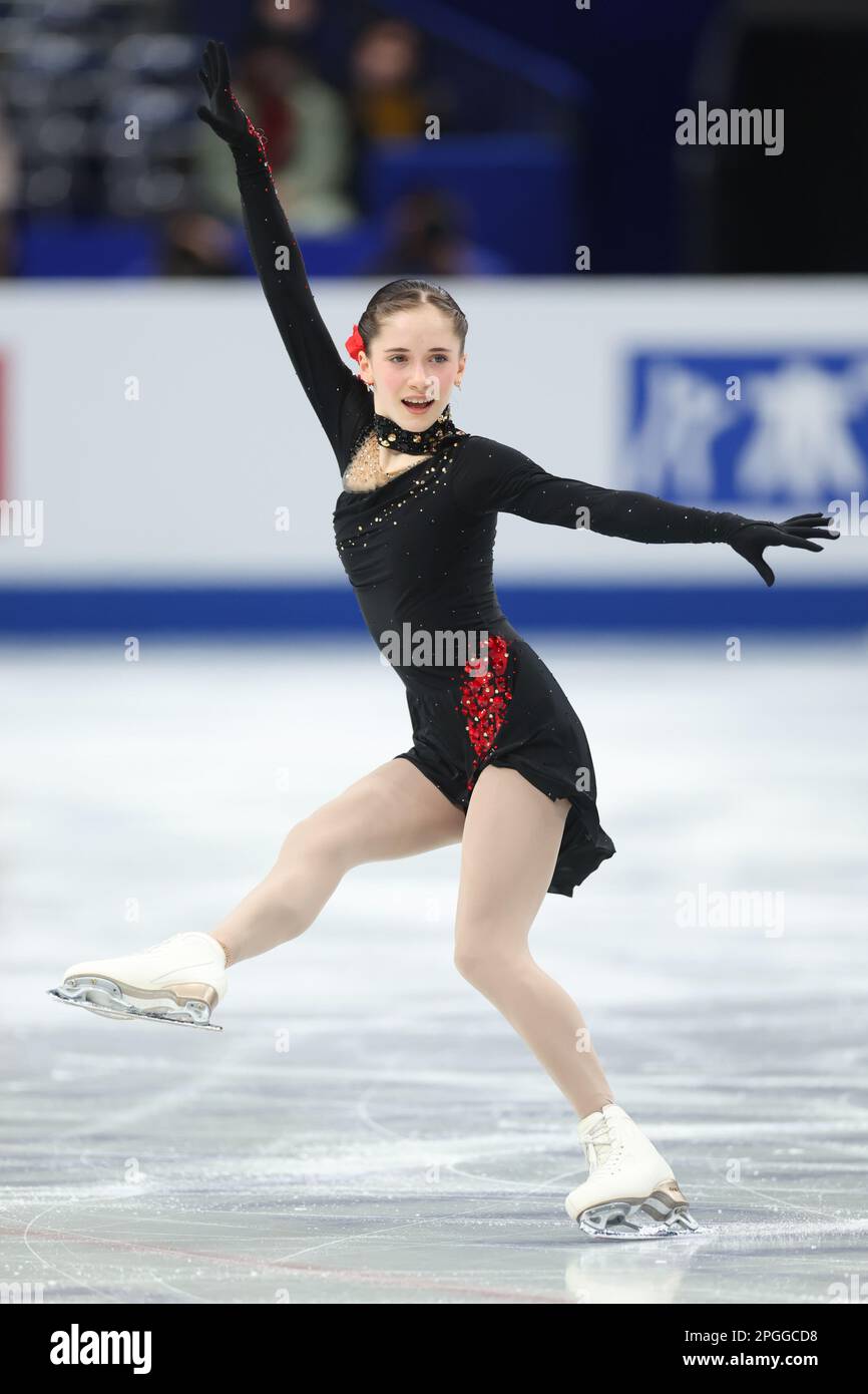 Saitama, Japan. 22nd Mar, 2023. Isabeau Levito (USA) Figure Skating