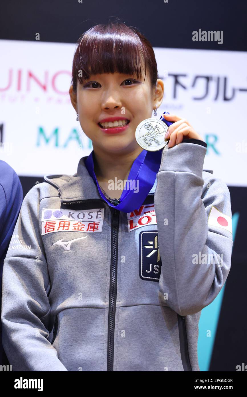 Saitama, Japan. 22nd Mar, 2023. Mai Mihara (JPN) Figure Skating ISU World Figure Skating