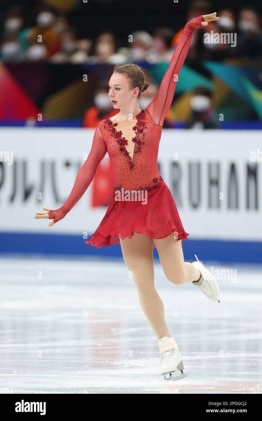 Saitama, Japan. 22nd Mar, 2023. Anastasia Gracheva (MDA) Figure Skating