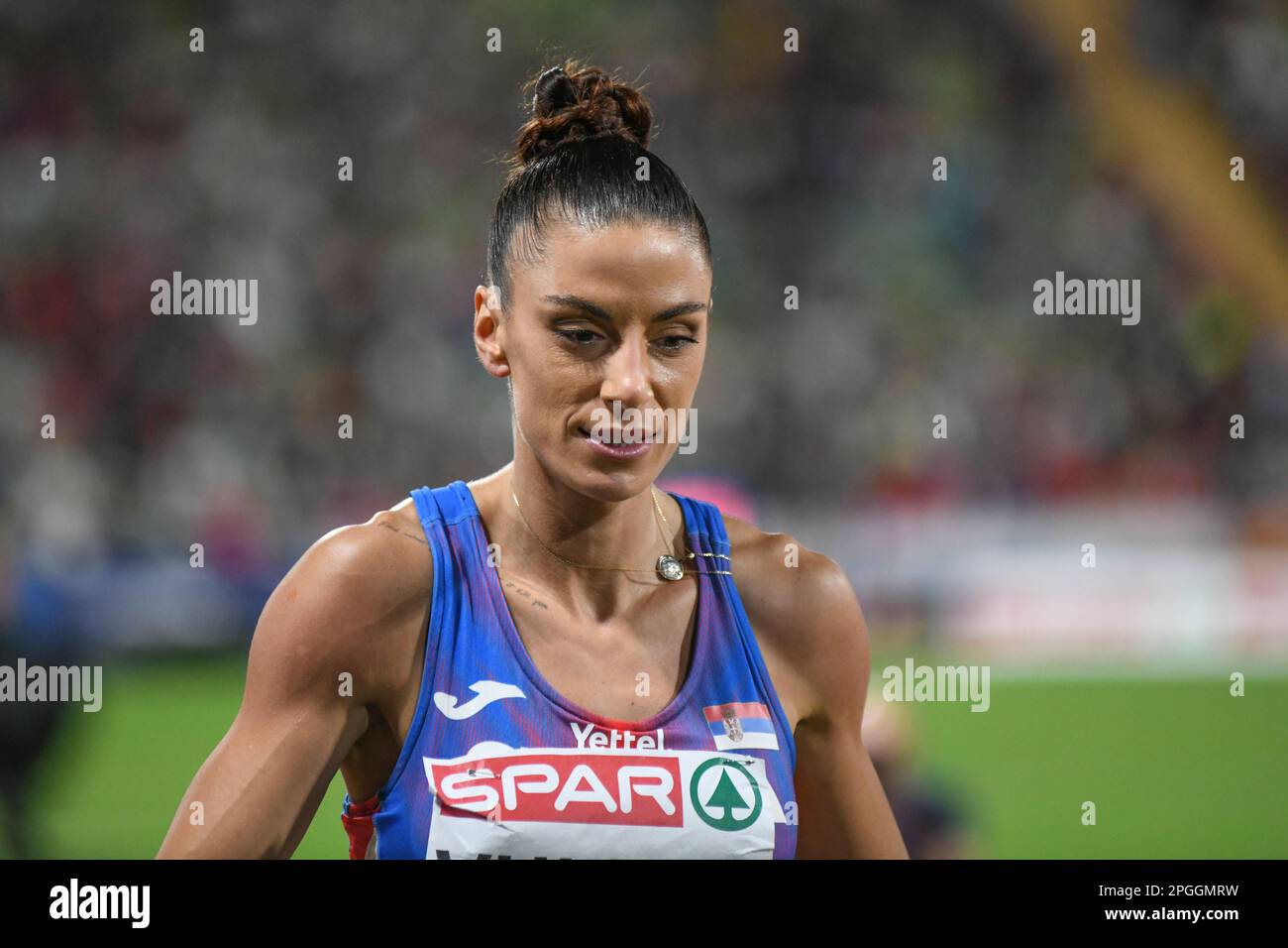 Ivana Spanovic Vuleta (Serbia). Long Jump Gold Medal. European