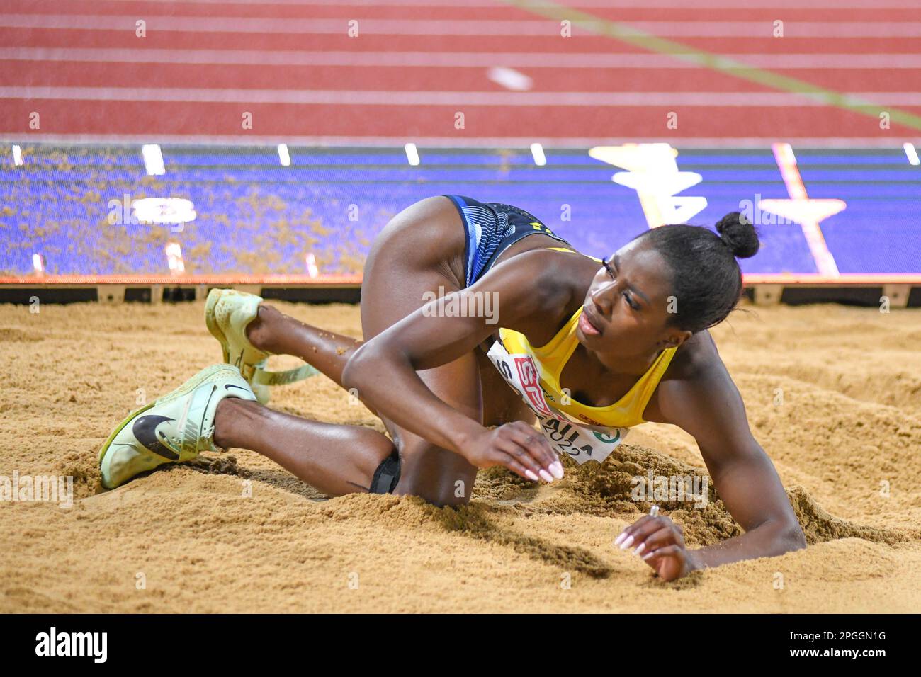 Khaddi Sagnia (Sweden). Long Jump women. European Championships Munich