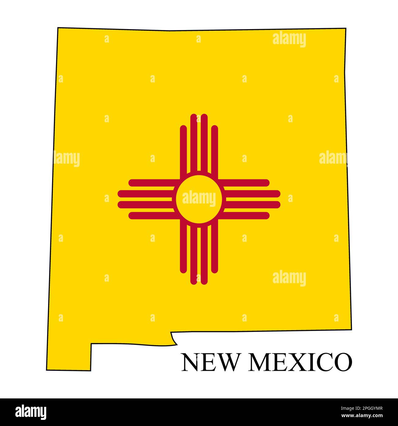 New Mexico Map Vector Illustration Global Economy State In America new-mexico-map-vector-illustration-global-economy-state-in-america