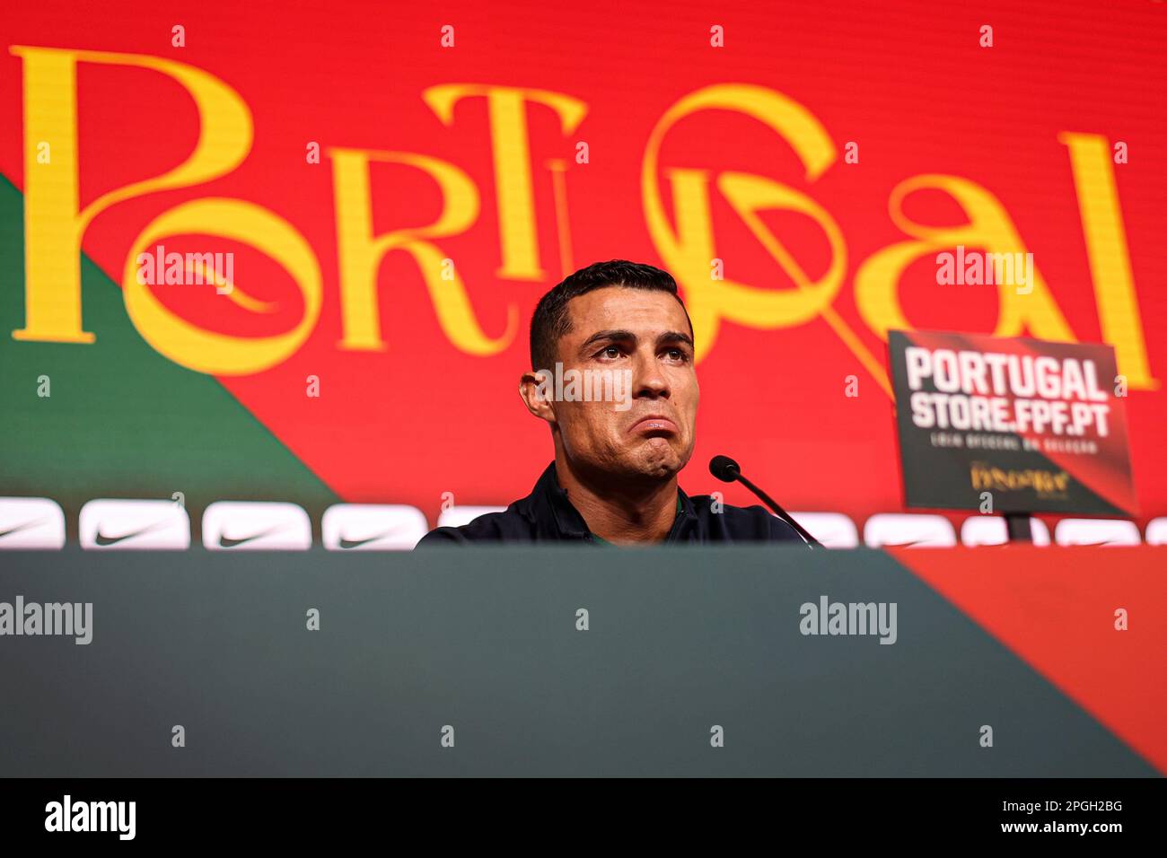 Oeiras, Portugal. 22nd Mar, 2023. Cristiano Ronaldo of Portugal
