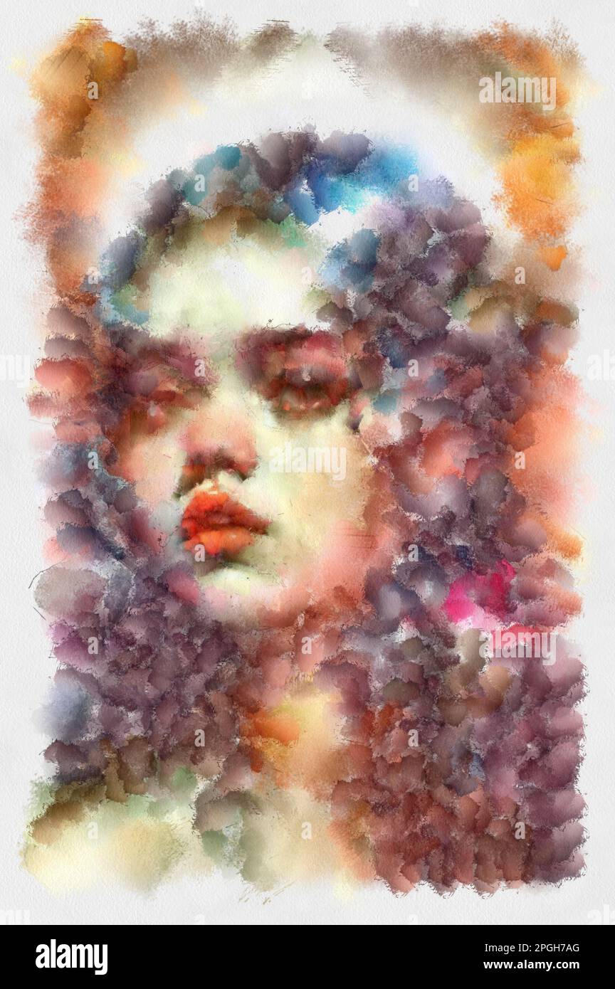 Bring joy and color into your home with this exquisite watercolor