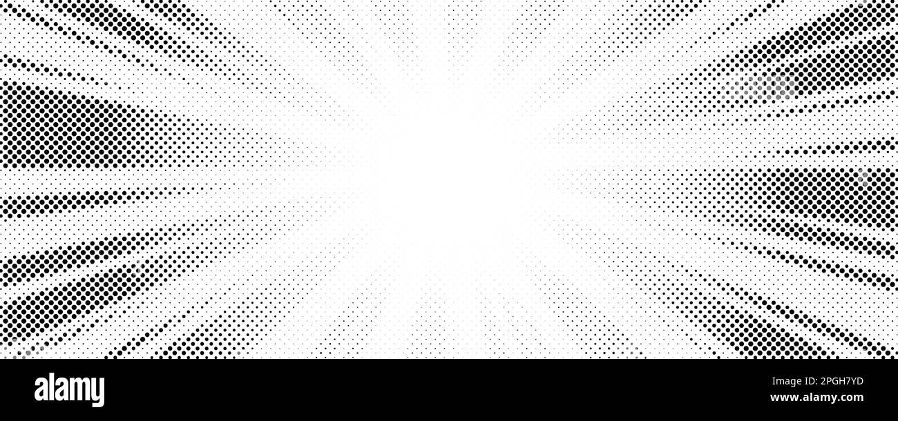 Sun rays halftone background. White and grey radial abstract comic ...