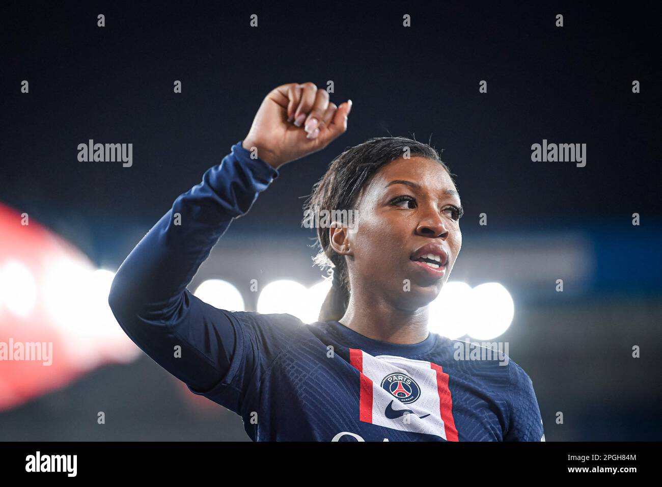 Flocage Officiel Footpress - France Féminine Geyoro 2023 - Extérieur Bleu - Neuf