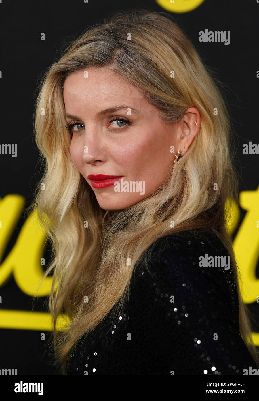 Annabelle Wallis arrives at the season two premiere of "Yellowjackets