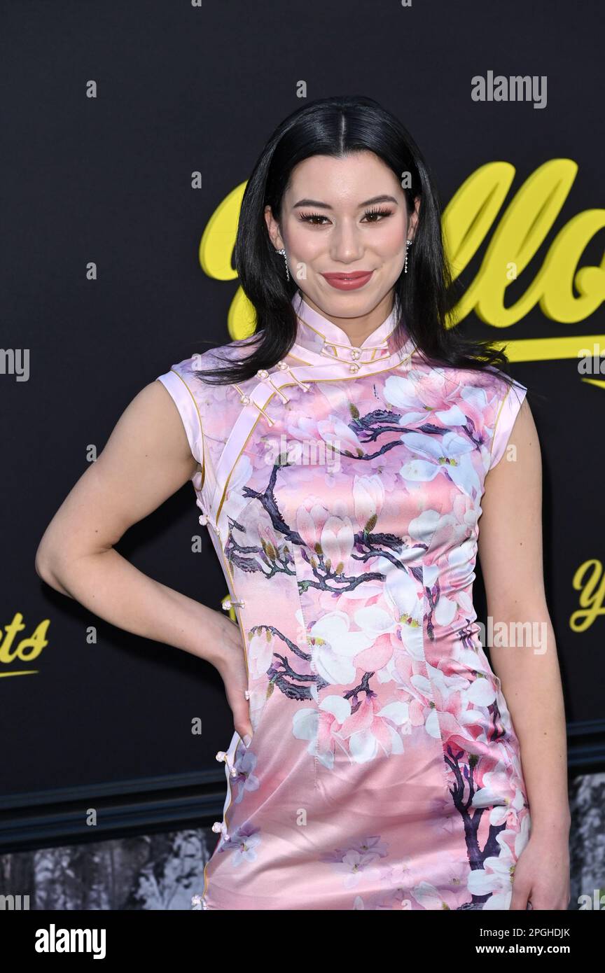 Los Angeles, USA. 22nd Mar, 2023. Mya Lowe at the season 2 premiere for