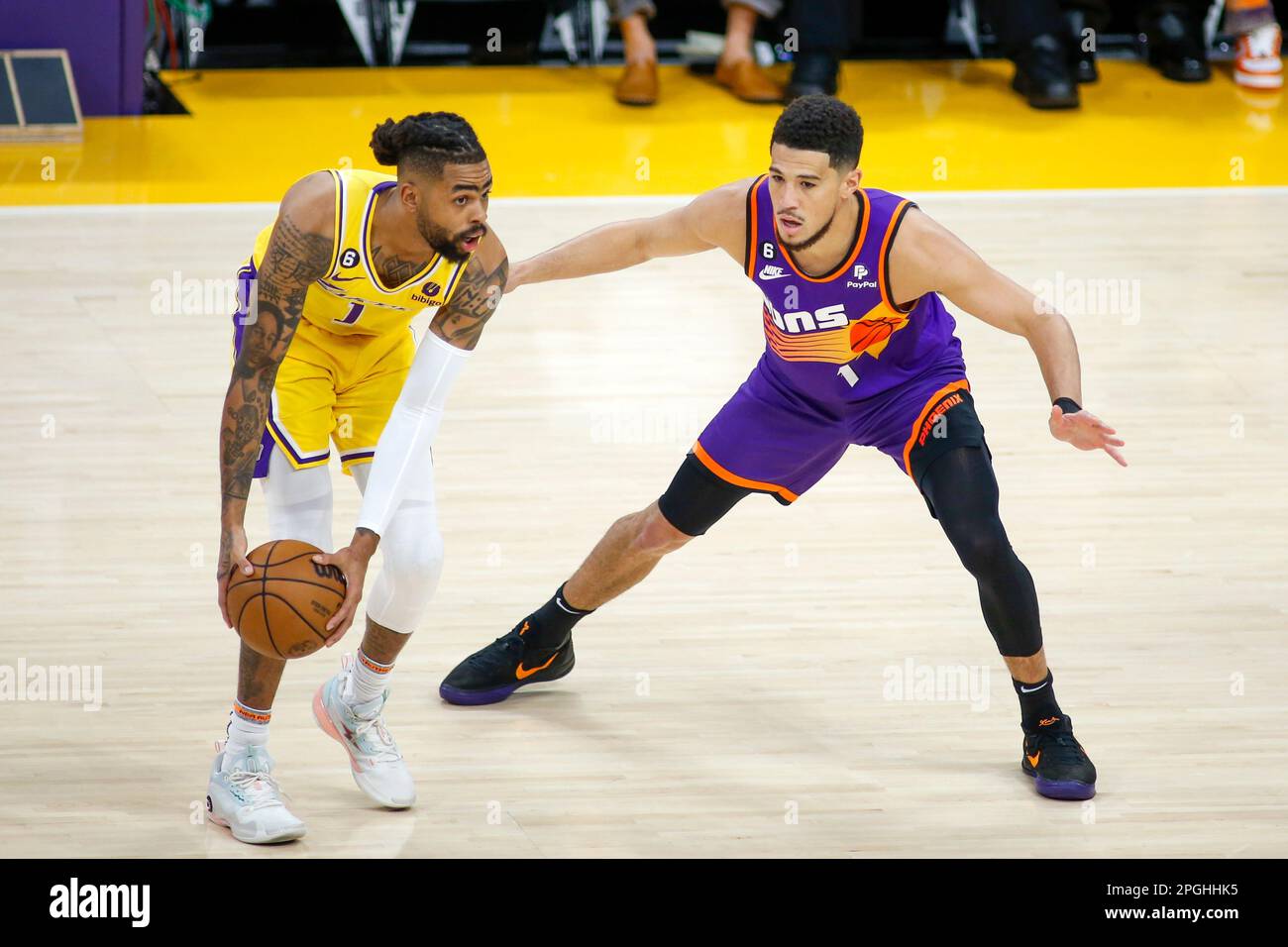 Los Angeles, United States. 22nd Mar, 2023. Los Angeles Lakers guard D