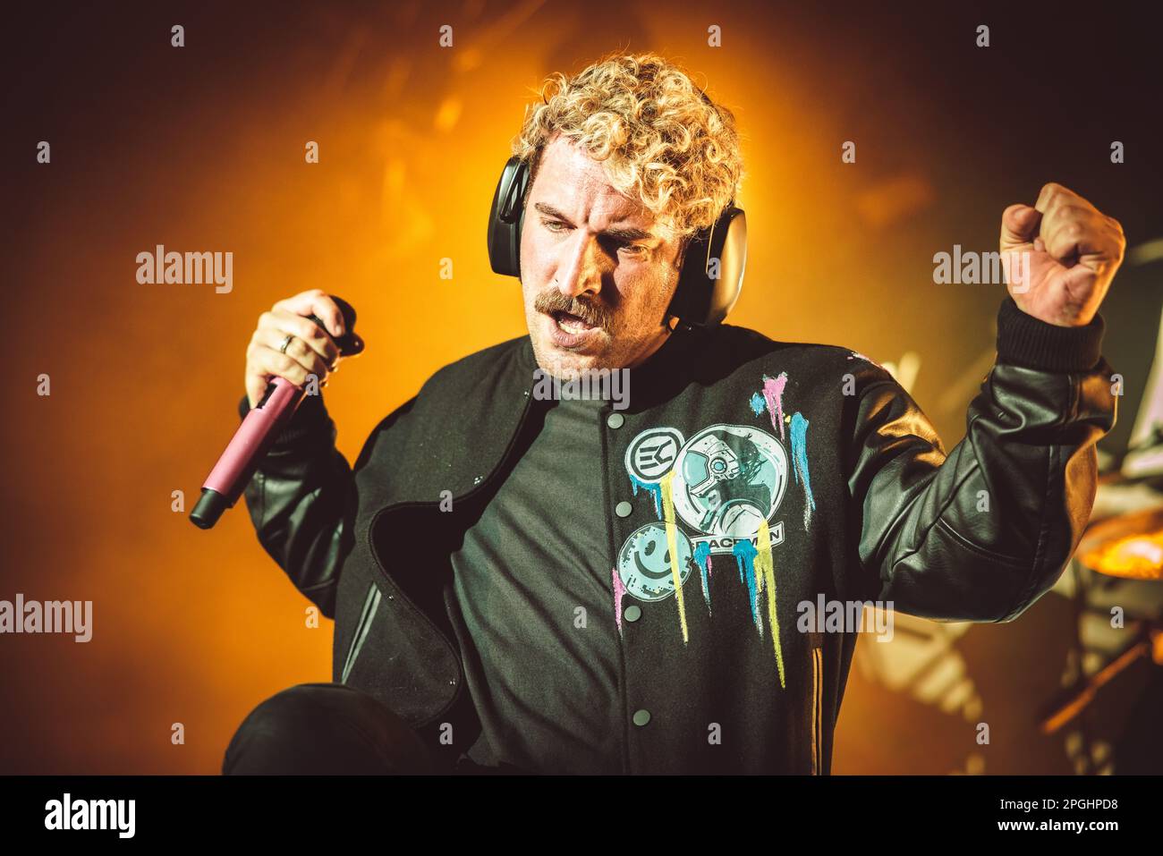 Copenhagen, Denmark. 21st, March 2023. The German electronicore band