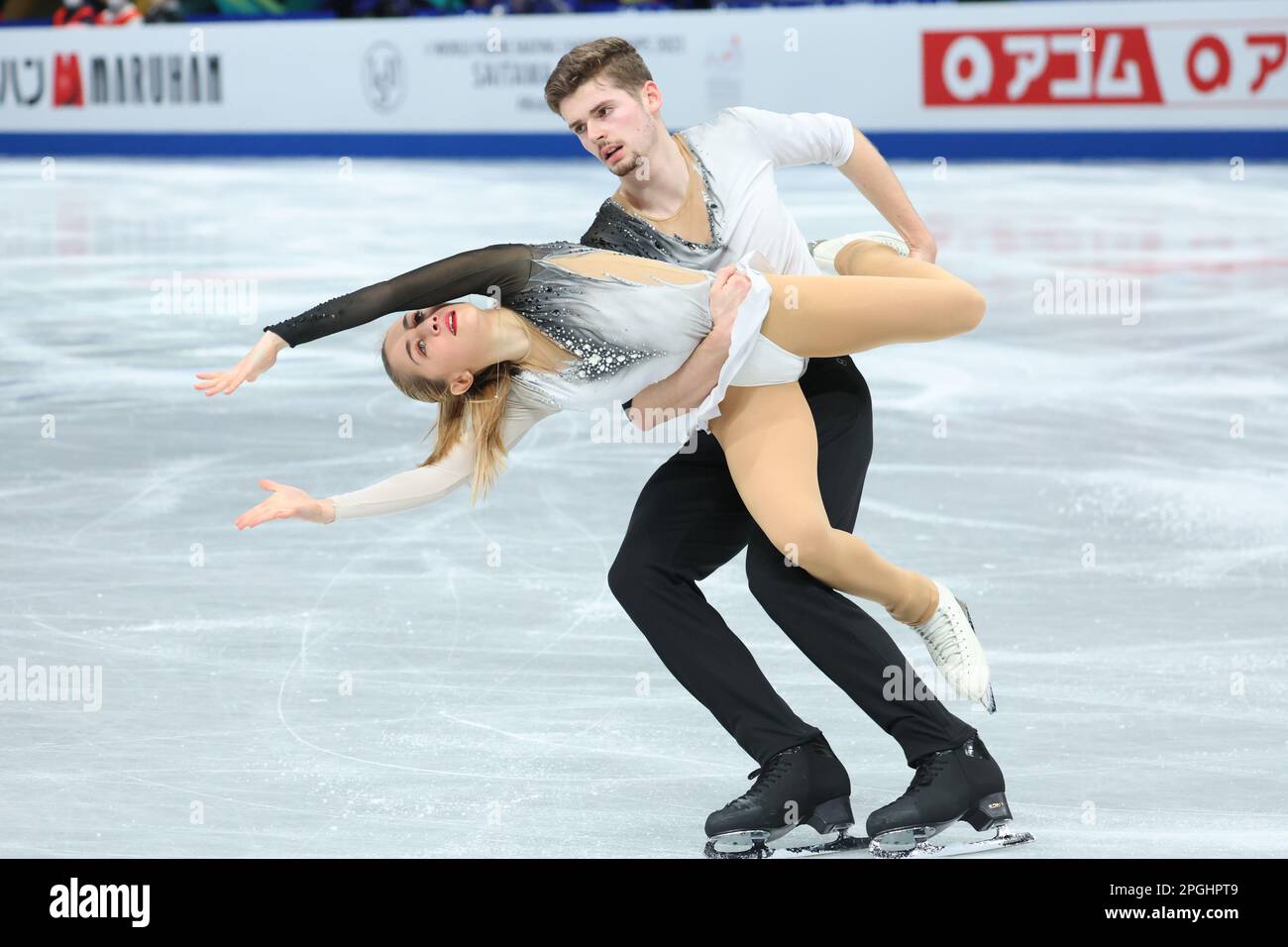 Saitama, Japan. 23rd Mar, 2023. Oxana Vouillamoz & Flavien Giniaux (FRA