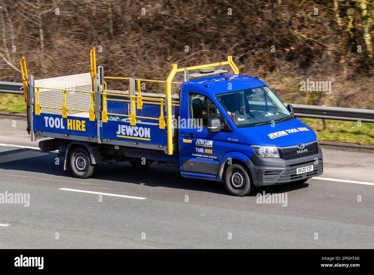 JEWSON TOOL HIRE, 2020 Blue MAN TGE 3.140 1968cc Diesel Truck