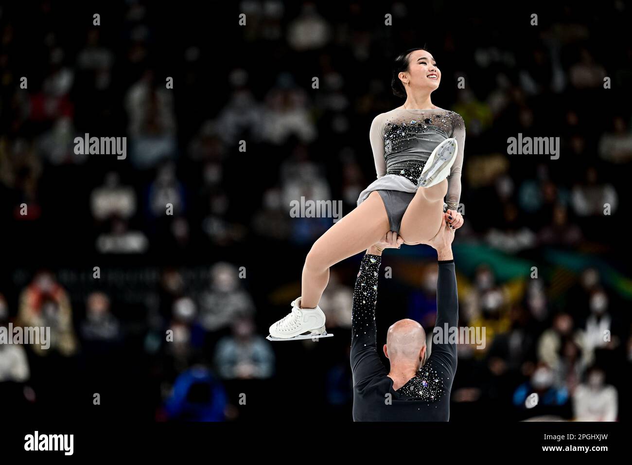 Saitama, Japan. 23rd Mar, 2023. Ellie KAM & Danny O'SHEA (USA), during Pairs Free Skating, at