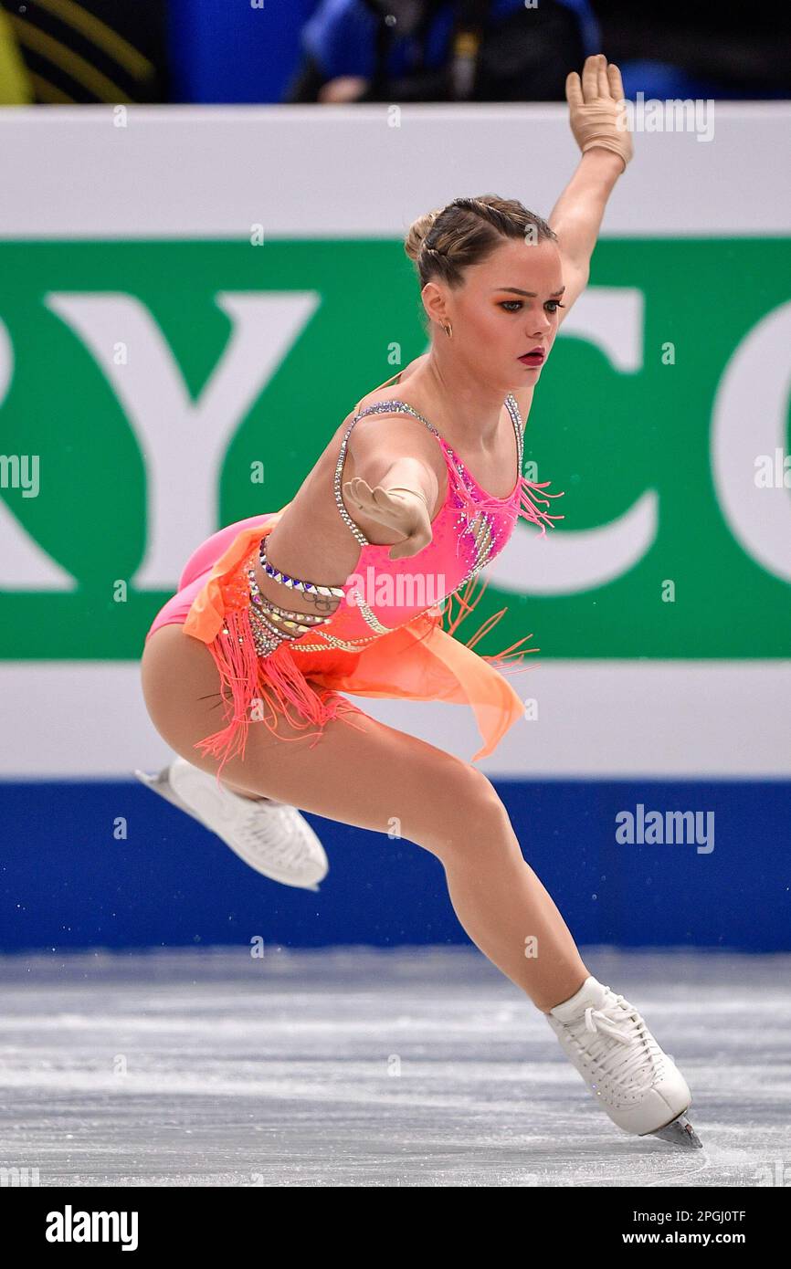 SAITAMA, JAPAN MARCH 22 Loena Hendrickx of Belgium competes in the