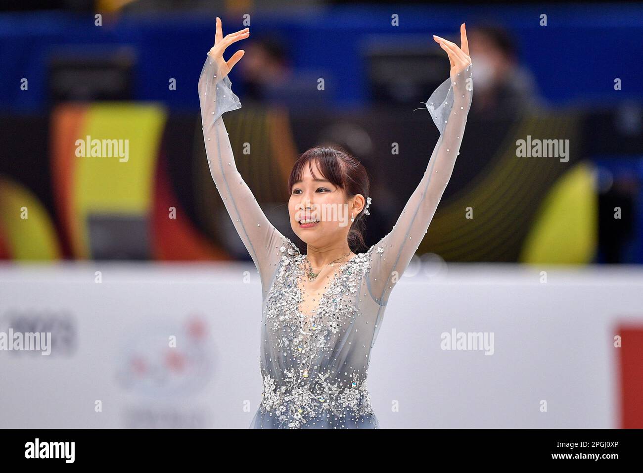 SAITAMA, JAPAN MARCH 22 Mai Mihara of Japan competes in the Women's