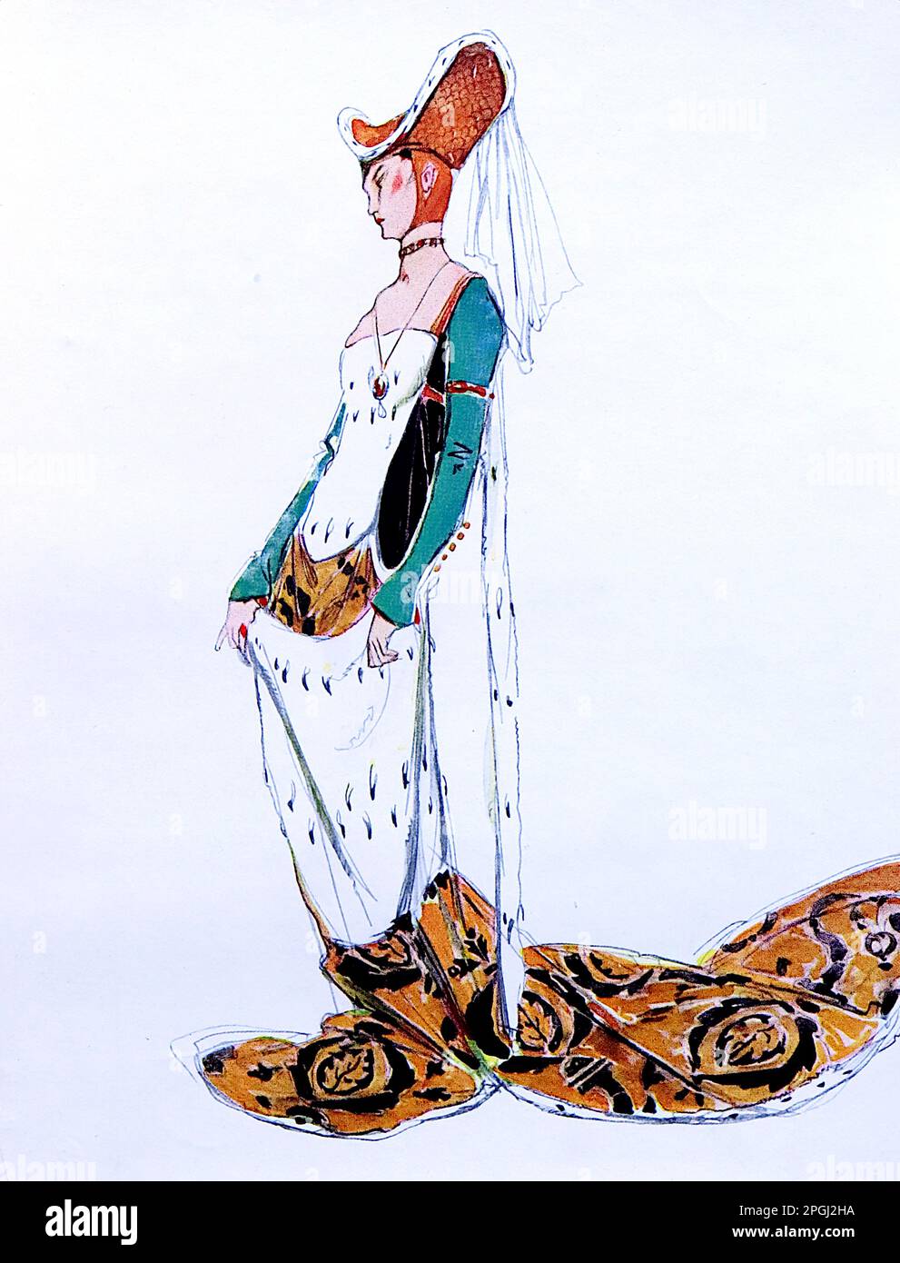 The Duchess de la Tremouille, from St. Joan by Bernard Shaw and