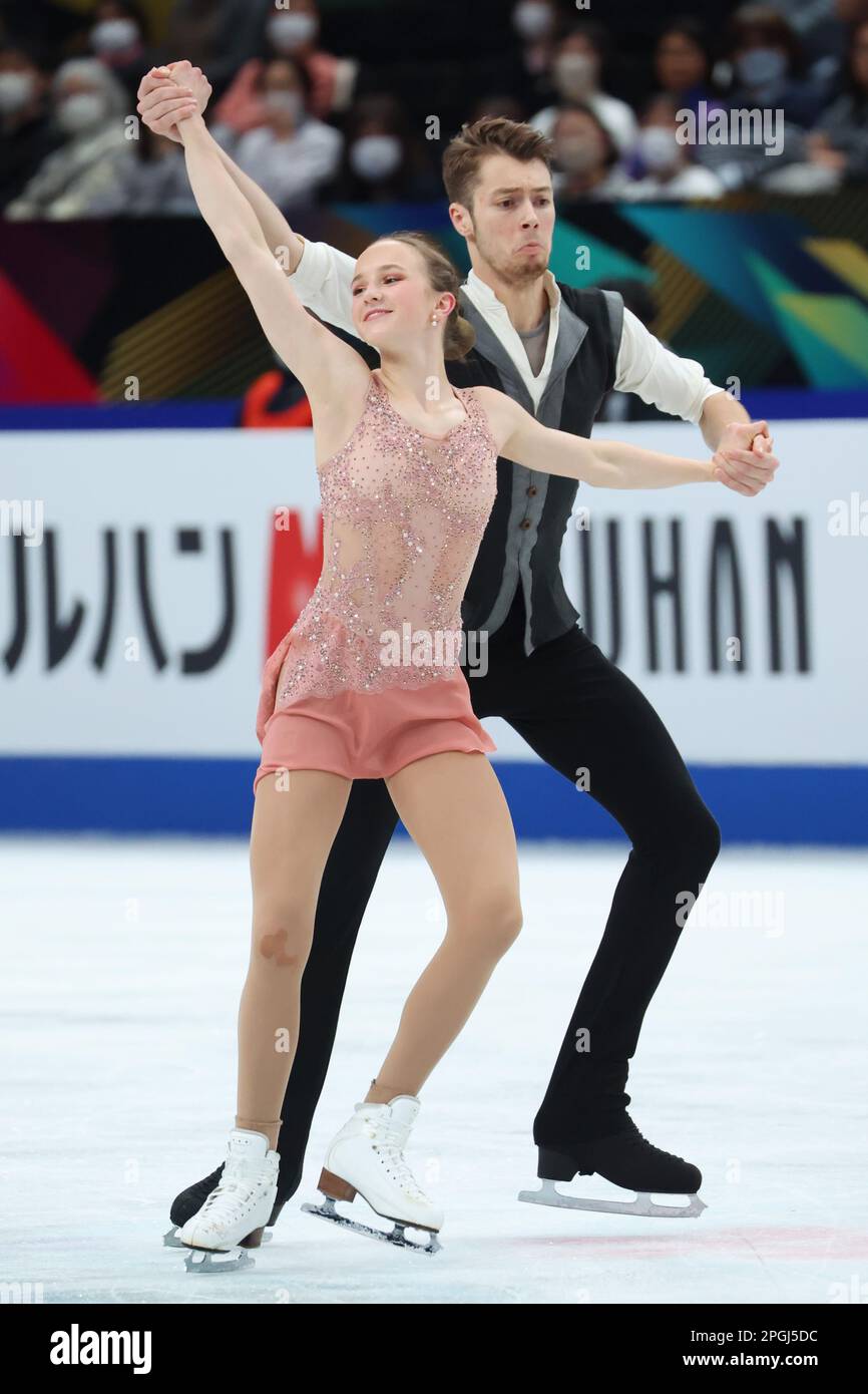 Saitama, Japan. 23rd Mar, 2023. Brooke McIntosh & Benjamin Mimar (CAN