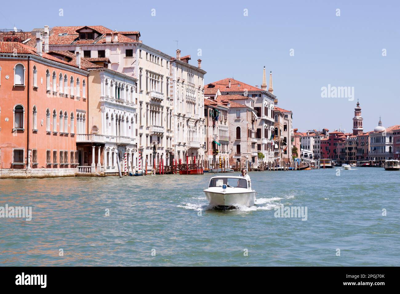 The Grand Canal Is The Largest And Most Famous Canal In Venice. It Is 