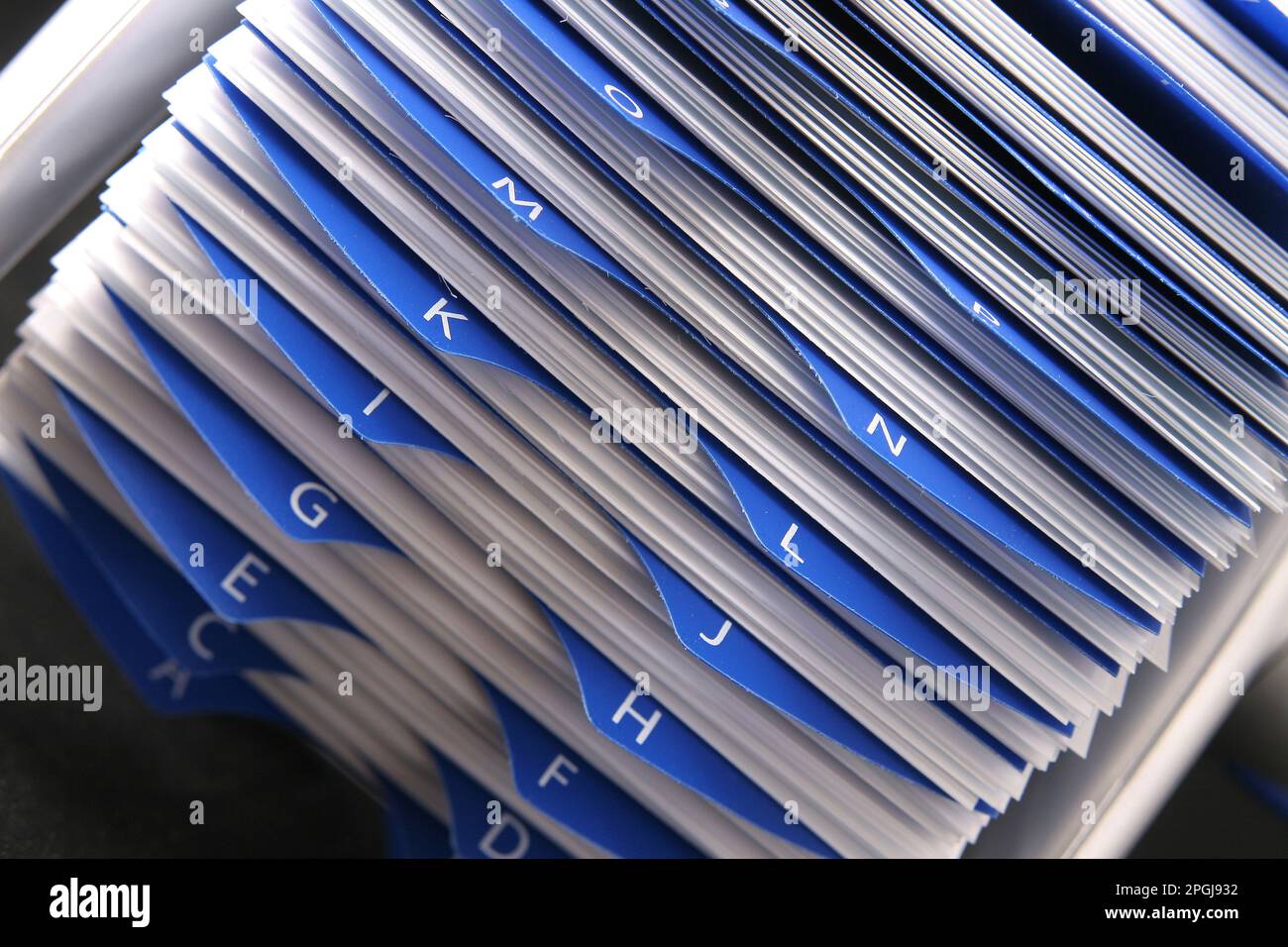 turnable address-book Stock Photo