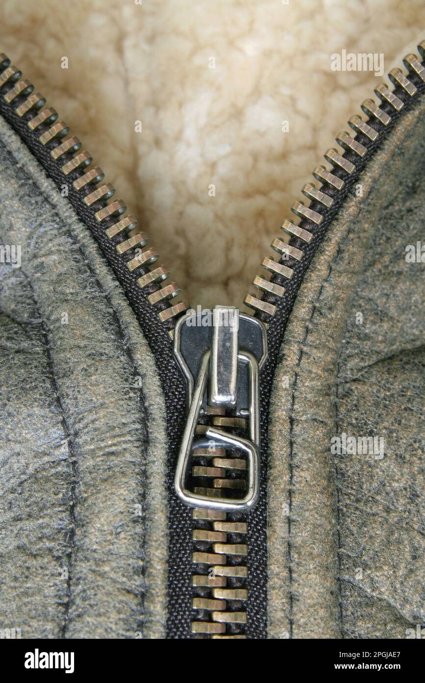 Lapel Zipper Cinched Leather Jacket